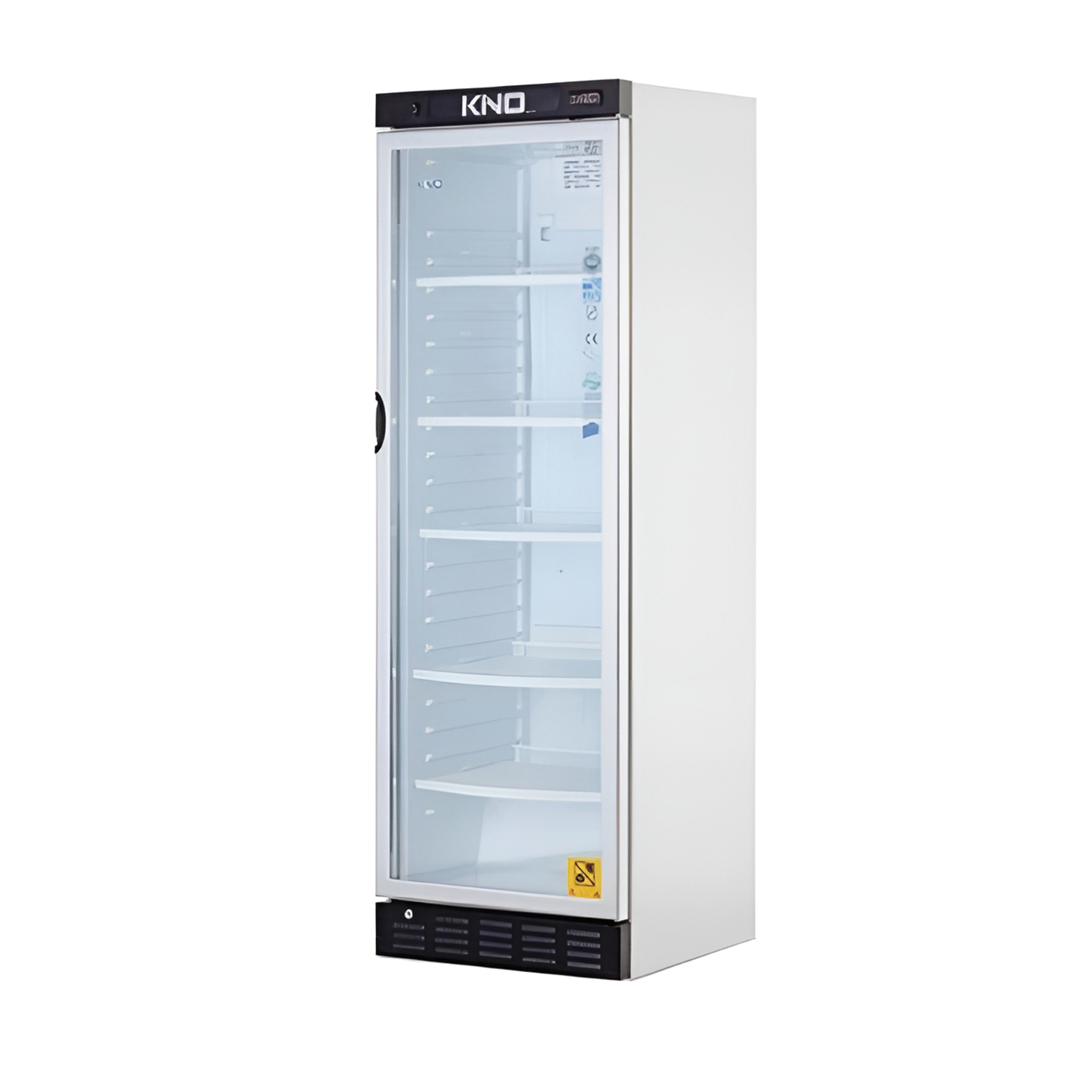 یخچال ویترینی تک درب سفید بدون تاج مدل KRG615WL-1D کینو