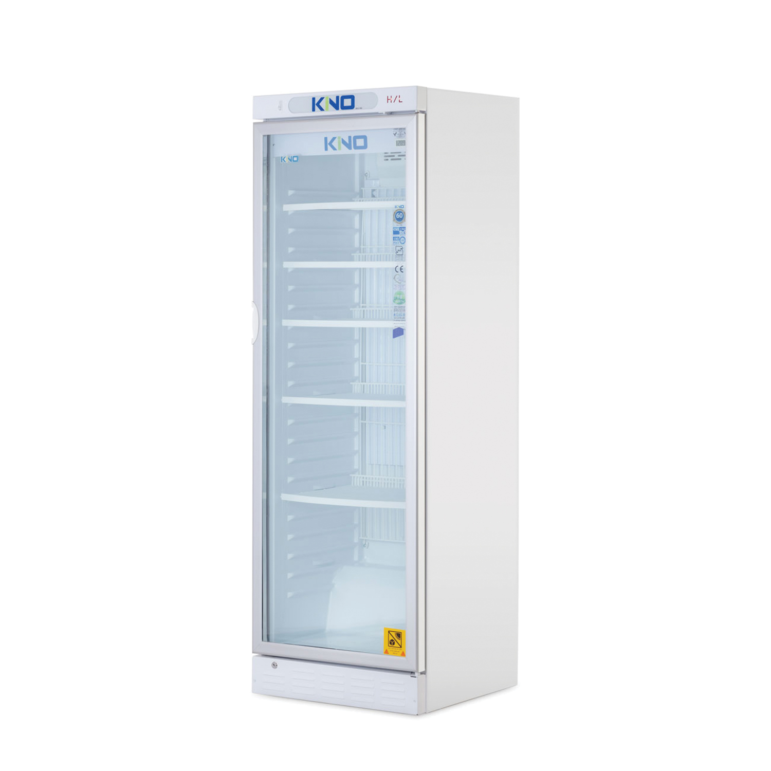 یخچال ویترینی تک درب کینو سری هوشمند مدل KR615DS-1D (داروخانه ای)